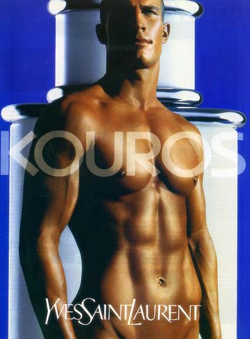 Eric Watson Male Model KOUROS Cologne Campaign