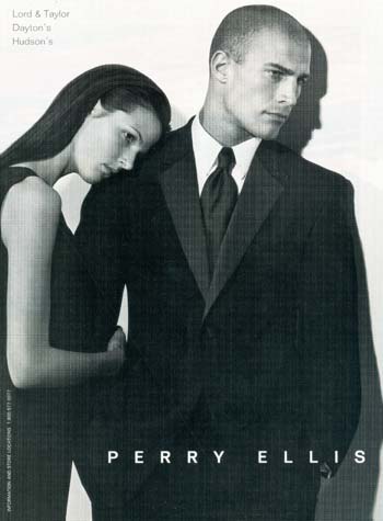 Eric Watson Male Model Perry Ellis Campaign
