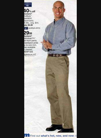 Eric Watson Male Model Macy's Catalog