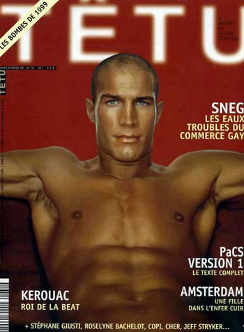 Eric Watson Male Model Tetu Magazine Cover